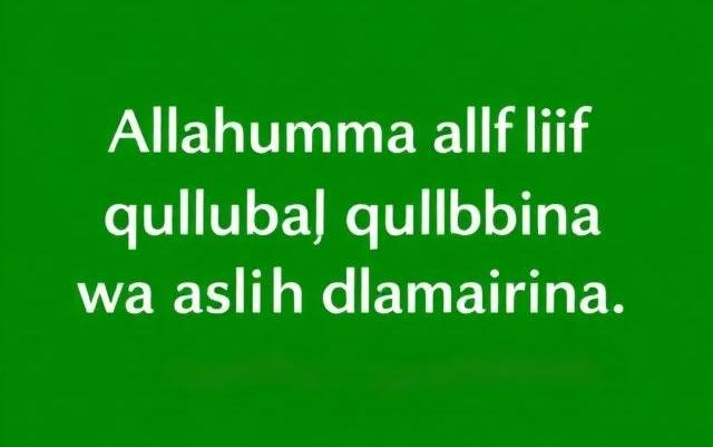 dua to put love in husband's heart