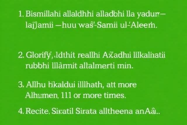 wazifa for protection from black magic